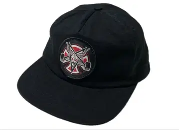 새상품 THRASHER Independent 캡 CAP 콜라보 블랙