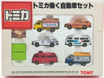 TOMY 토미카 기프트 세트 / 일본제 토미카 일하는 자동차 세트 T-35