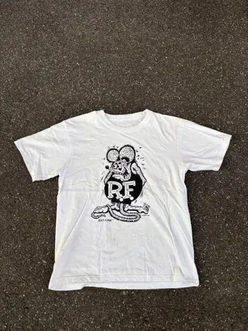 RAT FINK 티셔츠 화이트