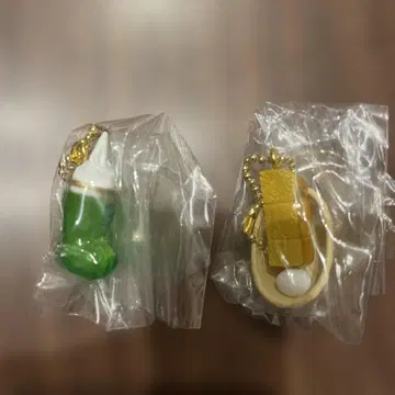 코메다 커피점 볼체인 부착 마스코트 2개 세트