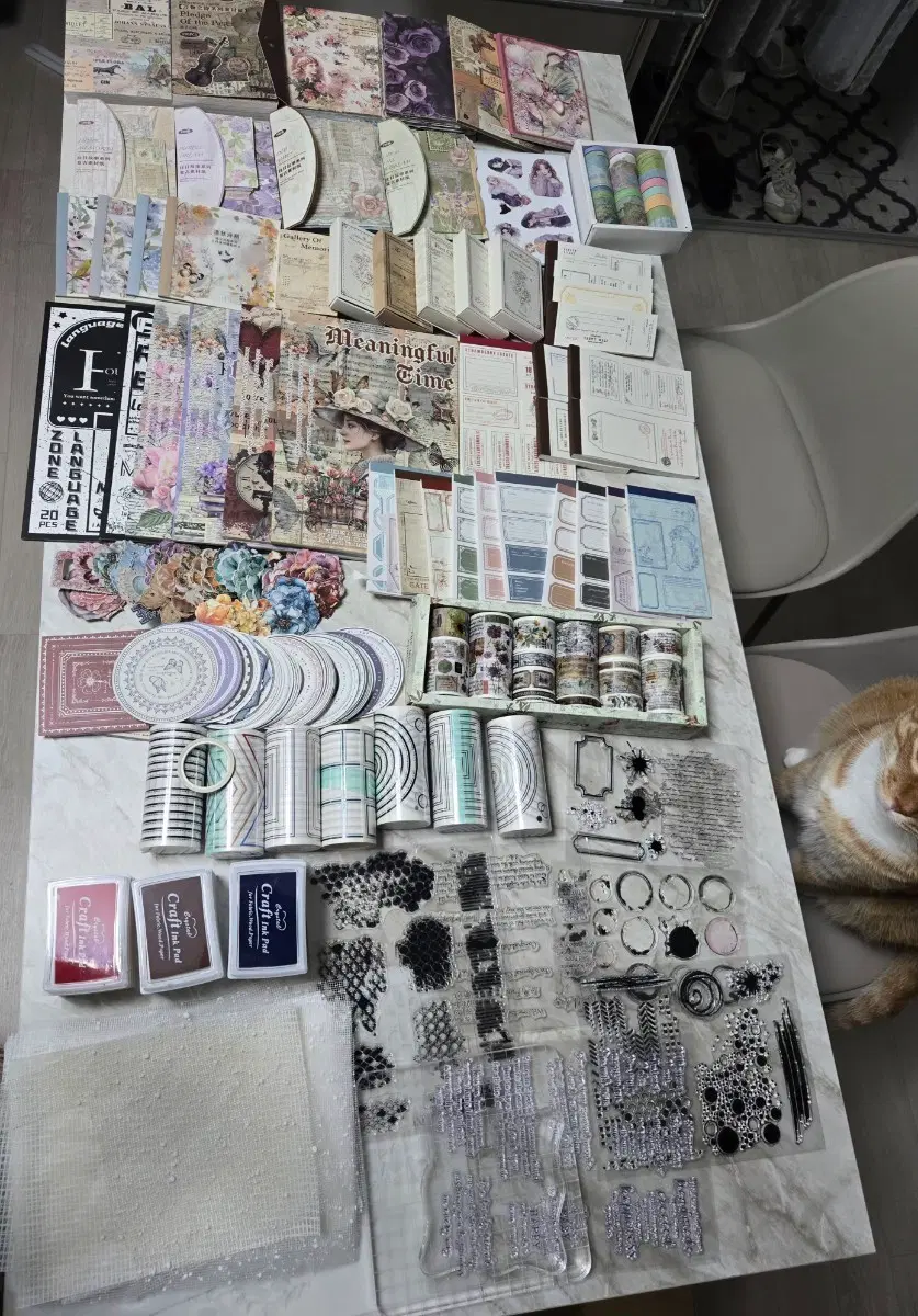 다꾸 떡매,스티커북 외 재료 판매합니다
