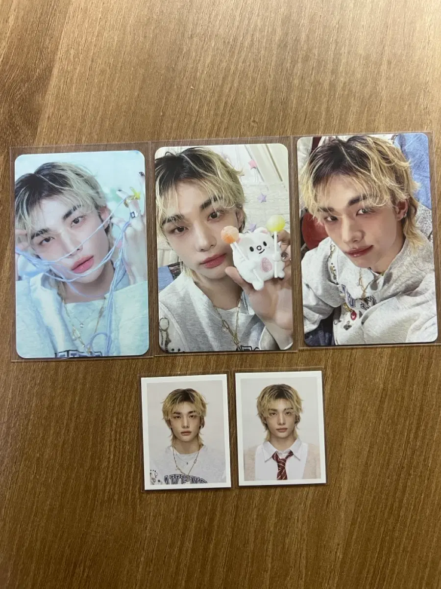 찐찐급전) 스키즈 현진 팬미팅 포토카드 증사 일괄 인형