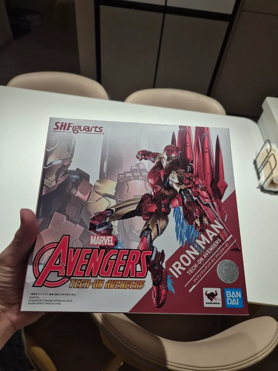 반다이 SH.Figuarts 아이언맨 테크온 어벤져스 피규어