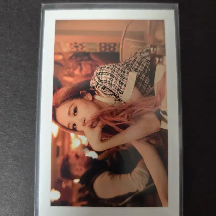 블랙핑크 블핑 포토카드 포카 로제 rosie 2019 웰커밍 시그 BLACKPINK BP