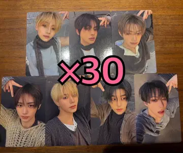 ALD1 소년 BEAST 트레이딩 카드 타워 레코드 A 특전 7종 컴프 x 30