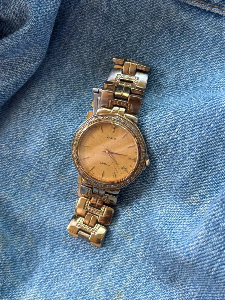 vintage seiko dolce lamoda metal watch