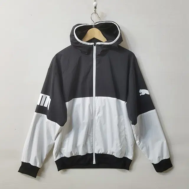 PUMA 바람막이 후드 점퍼