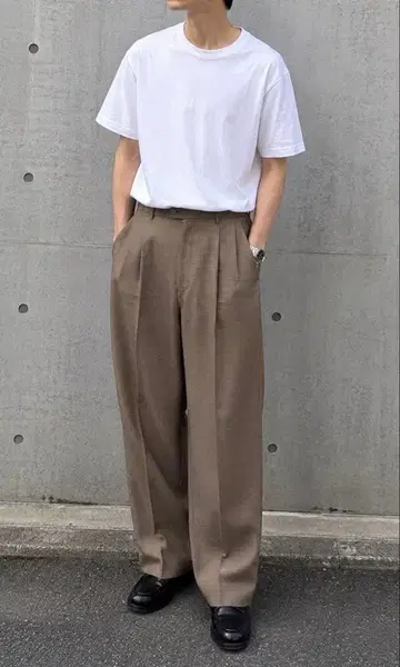레어 [ YZIP ] 70s 와이드 슬랙스 아카이브