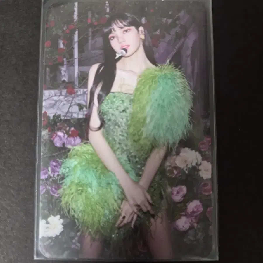 블랙핑크 블핑 포토카드 포카 리사 Lisa the show 더쇼 DVD 시그 특전 MD blackpink BP
