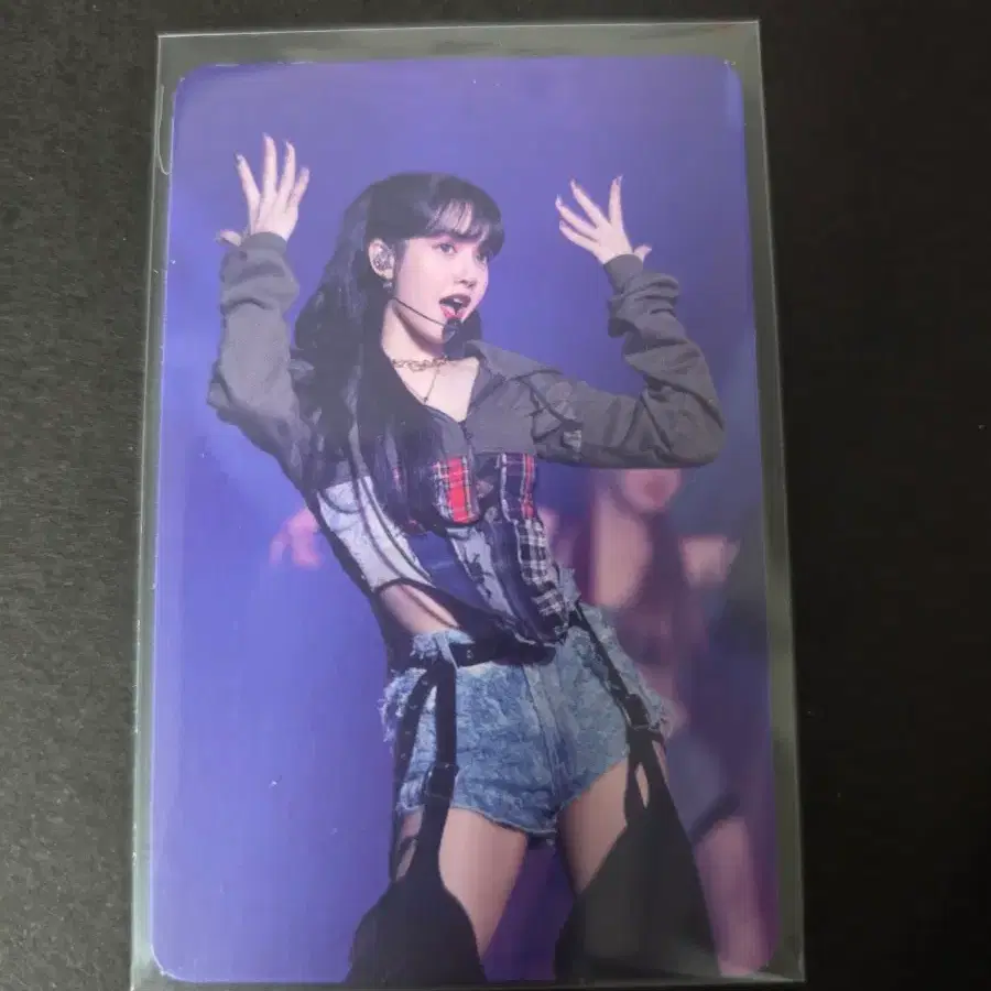 블랙핑크 블핑 포토카드 포카 리사 Lisa the show 더쇼 DVD 시그 특전 MD blackpink BP