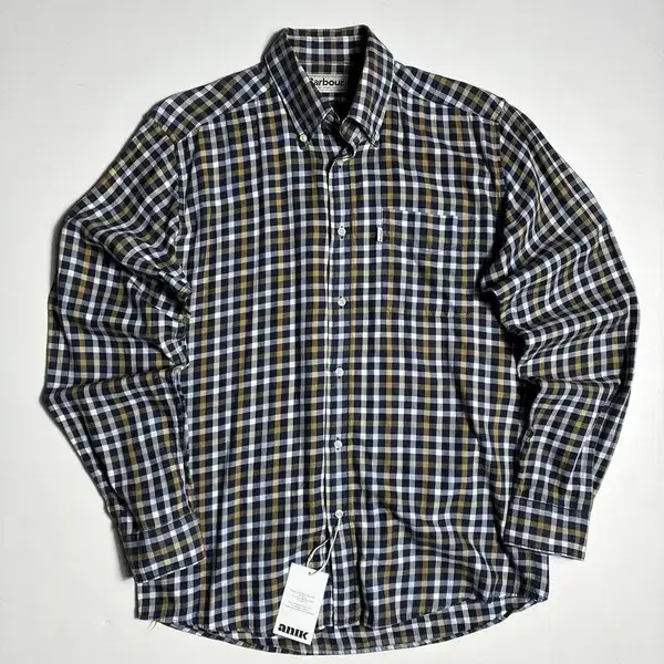 바버 BARBOUR 올리브 옥스포드 셔츠 R3381