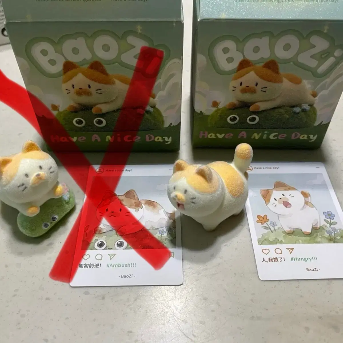 고양이 피규어 반려묘 인형 애옹이