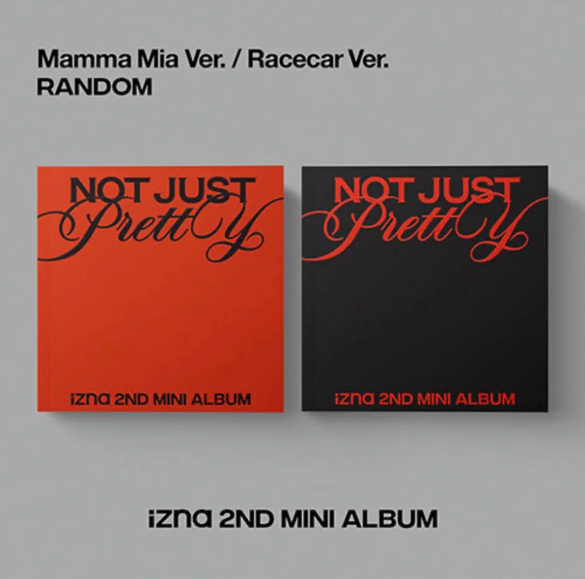 이즈나 앨범 Not Just Pretty PHOTOBOOK 미개봉 세트