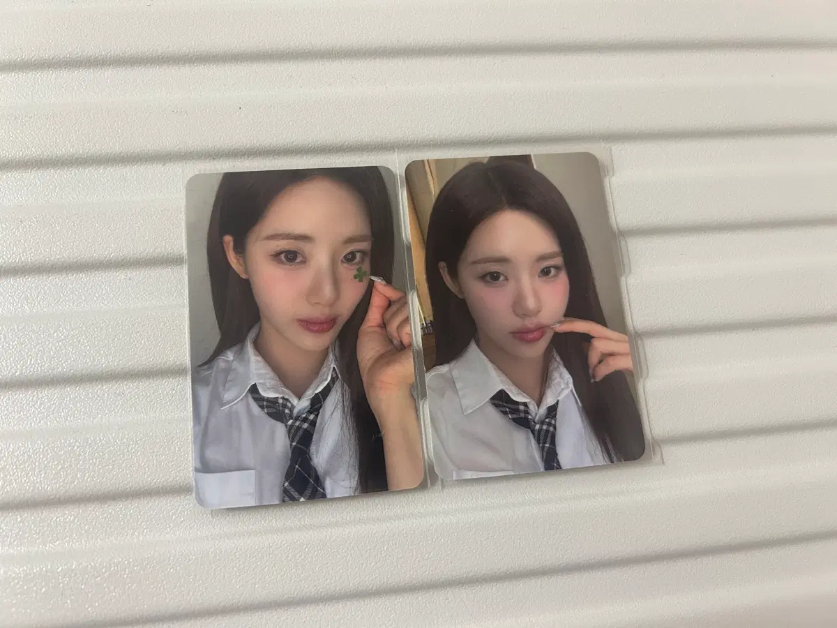 프로미스나인 애플뮤직 럭키드로우 박지원 포카 판매
