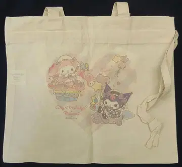 산리오/마이멜로디 & 쿠로미 x DOLLY MIX/개더 토트백