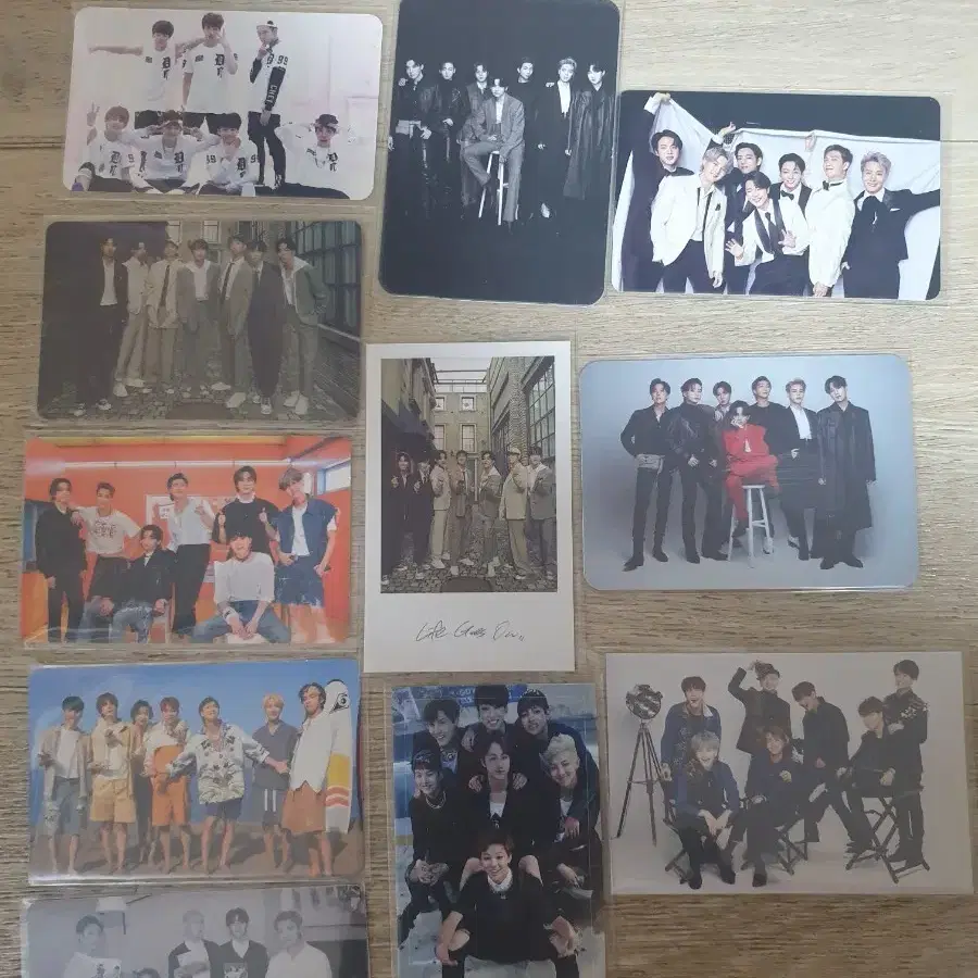 방탄 단체포카 일괄 디아이콘앨범포카
