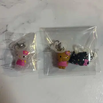 헬로키티 가챠 메지루시 참 3개 세트