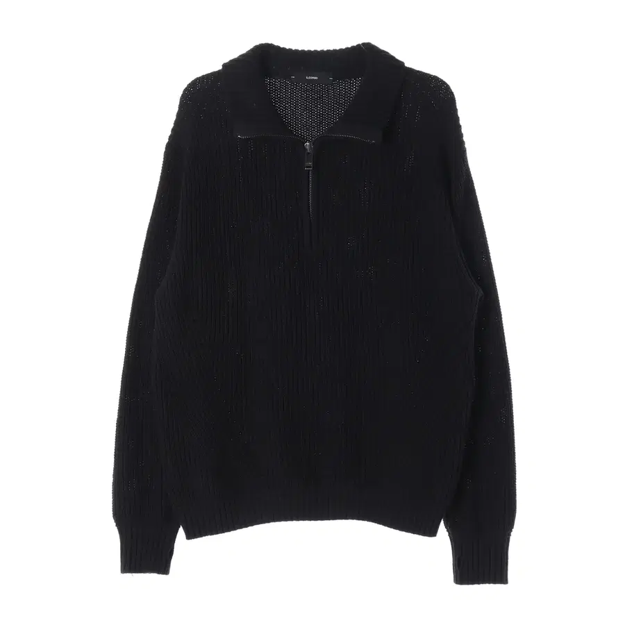 일꼬르소 22FW 하프집업 코튼 니트 스웨터