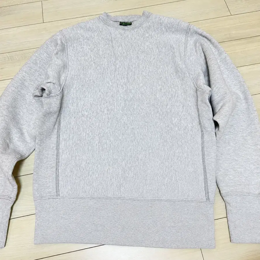 캠버 Camber Cross Knit Sweatshirts (Heater Grey)