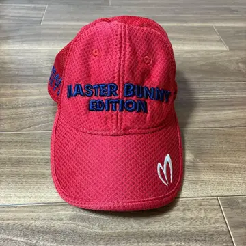 MASTER BUNNY EDITION 골프 캡 레드