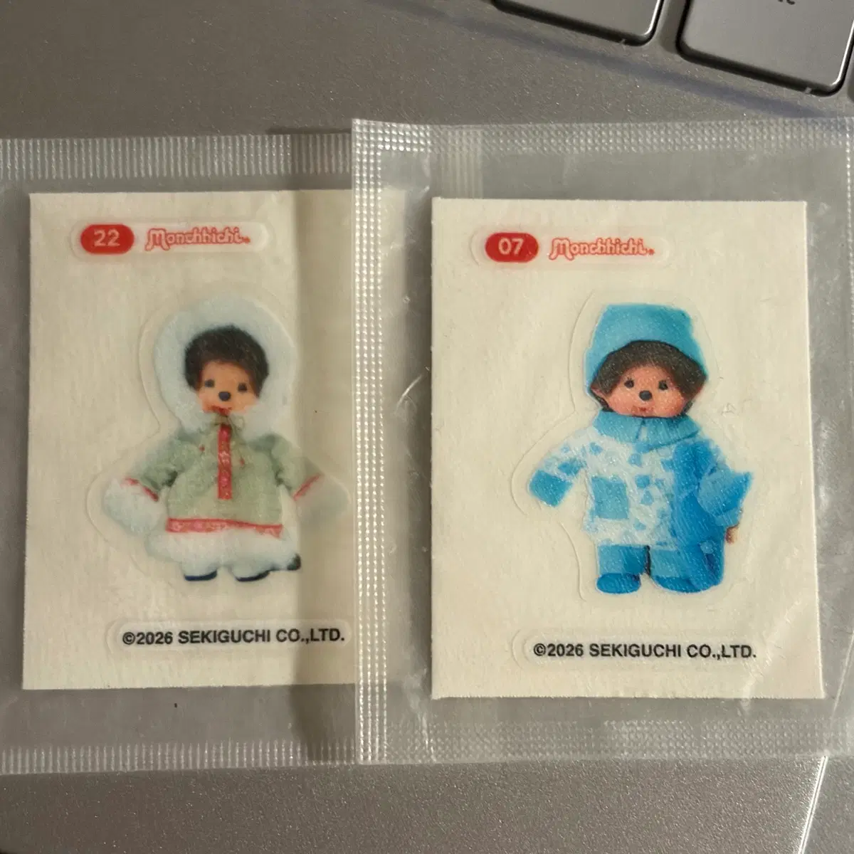 몬치치 과일젤리 띠부씰
