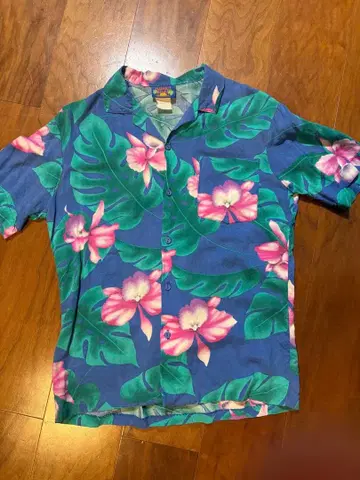 HAWAII BLUES 알로하 셔츠 반팔 셔츠