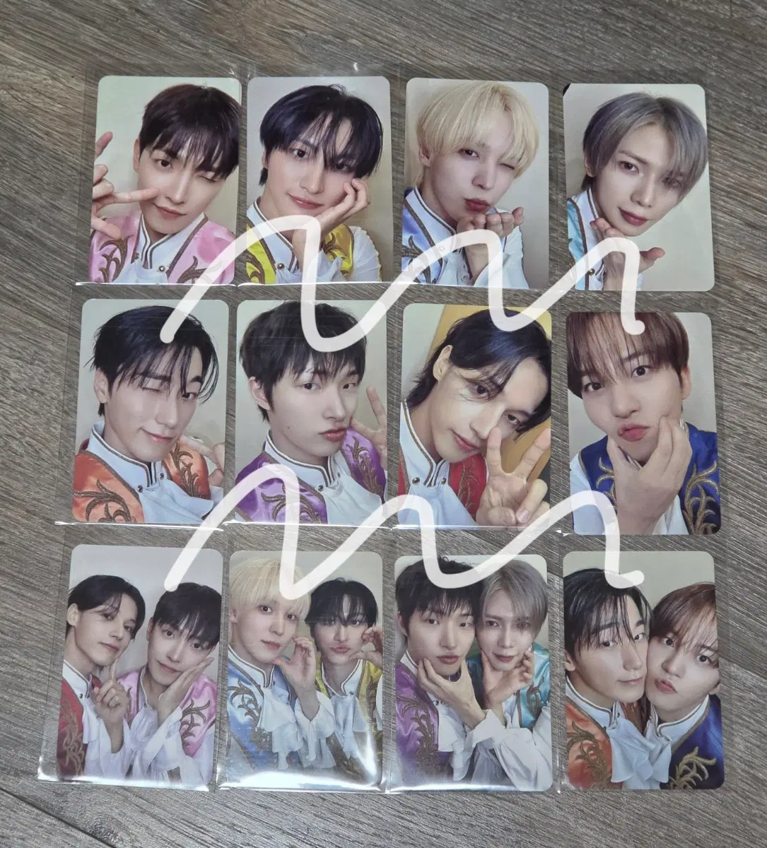 Ateez Golden Hour 5 makestar lucky draw poca qties ot12 1set