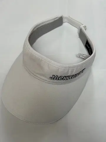 Jack Bunny!! 여성용 골프 썬바이저 화이트