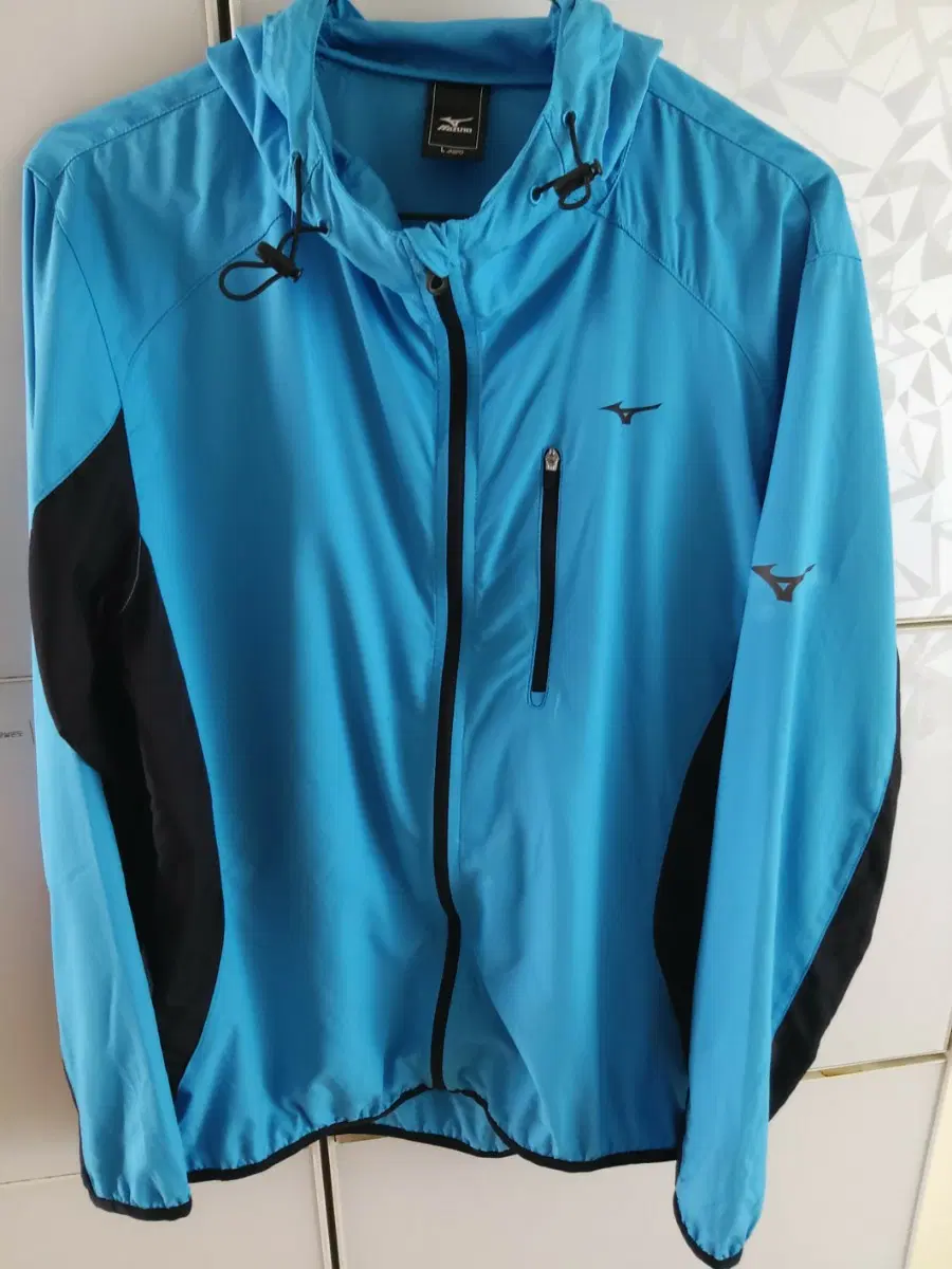 MIZUNO 미즈노 바람막이 자켓 블루L