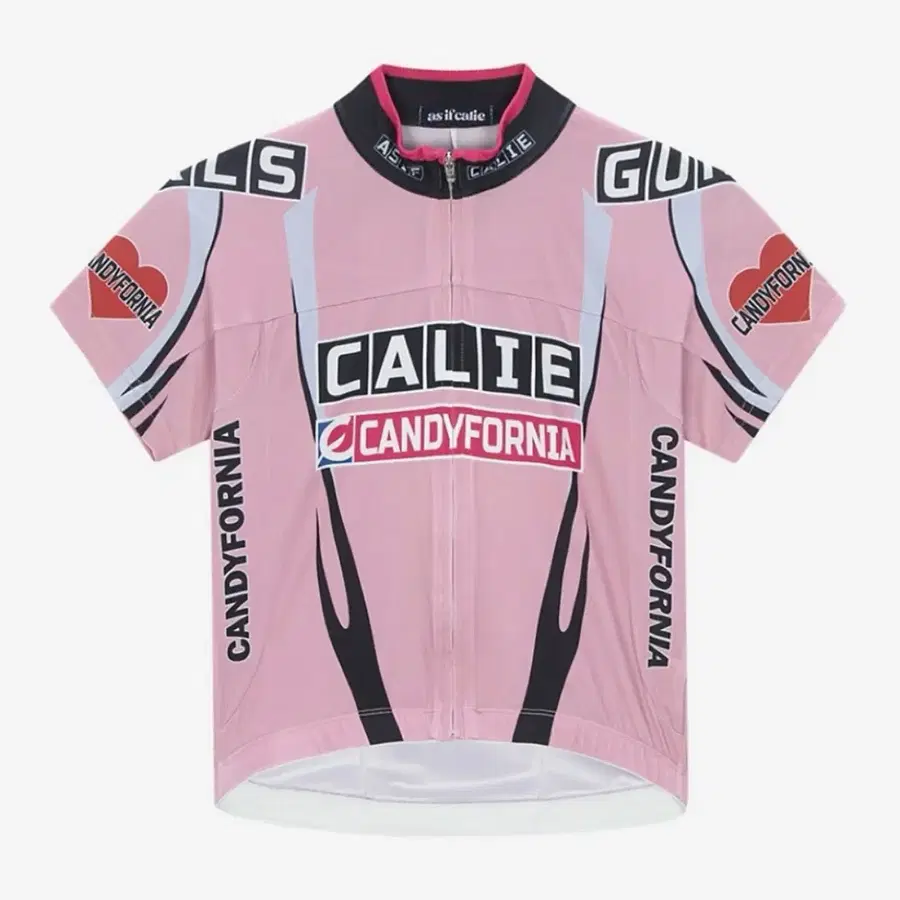 에즈이프캘리 ZIPUP BICYCLE JERSEY pink