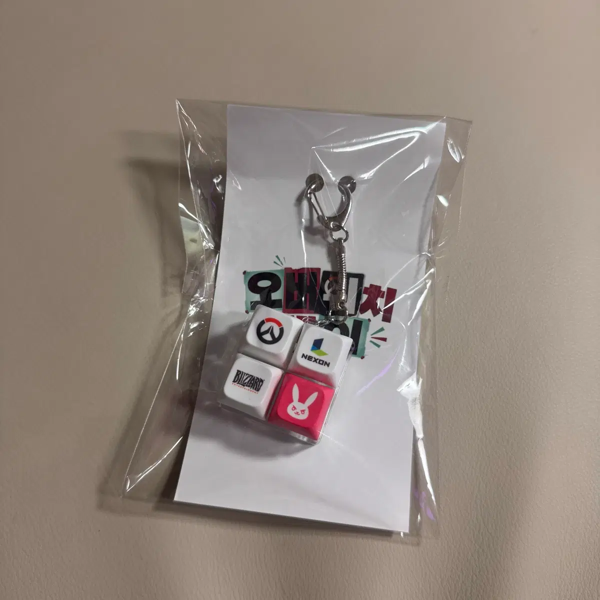 오버워치 데이 4구 키캡 디바