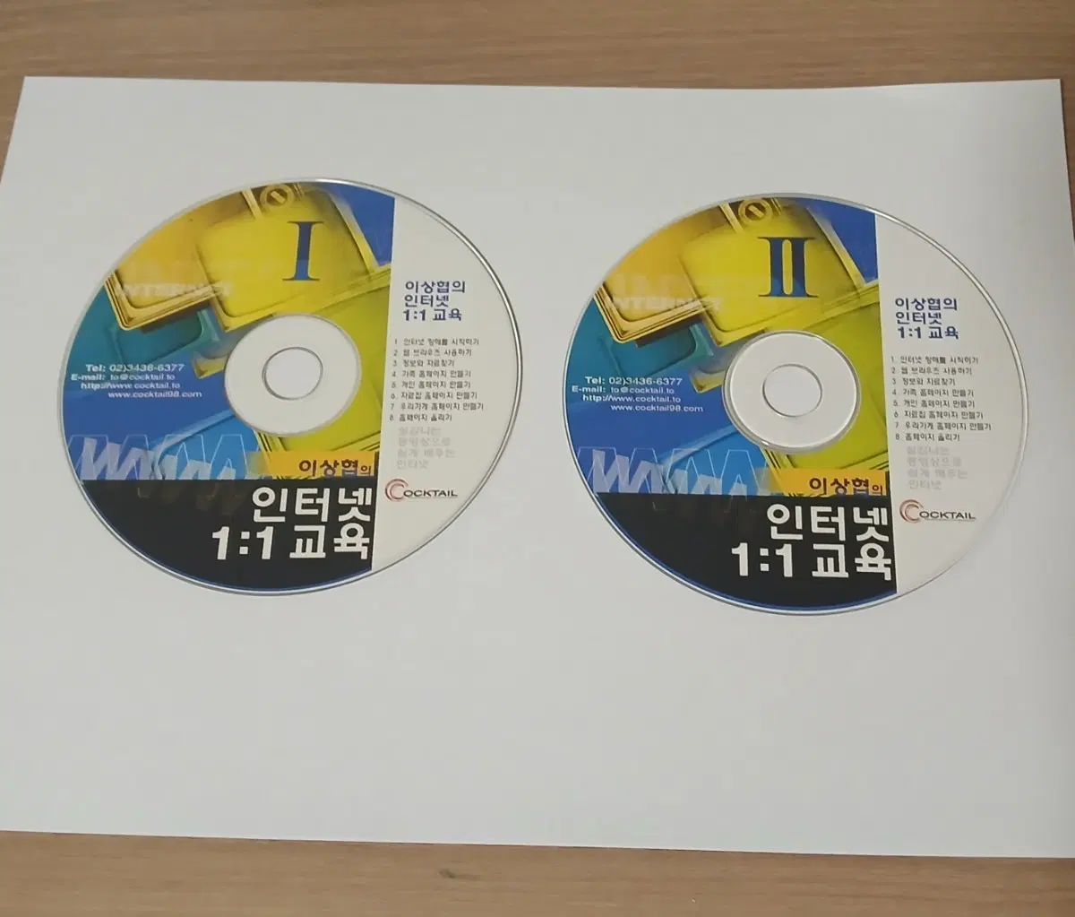 1세대 교육용 소프트웨어/이상협의 인터넷 1:1 교육(2000년)