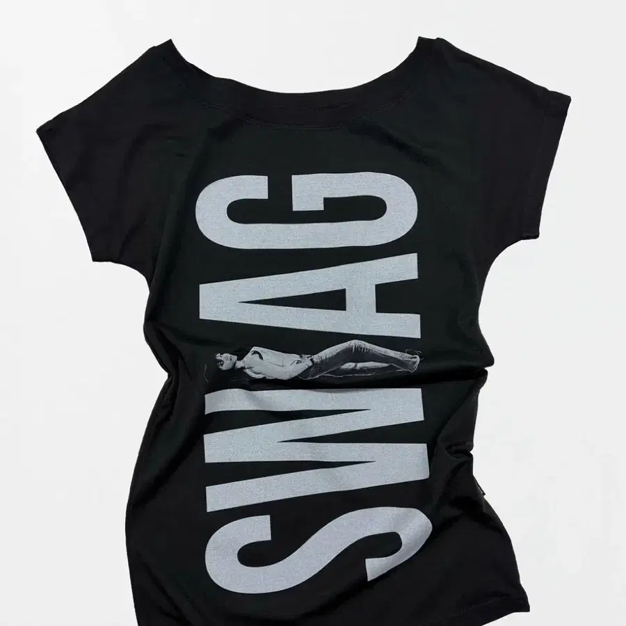 스컬프터 스웨그 롱티 swag long tee black