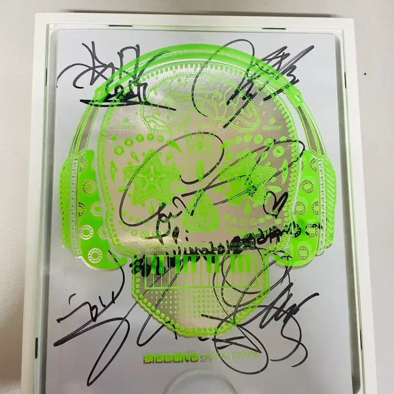 빅뱅 BIGBANG Special Edition 친필싸인 앨범