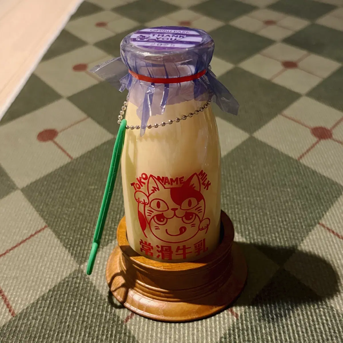 지브리파크 토코나메 우유병 캔들