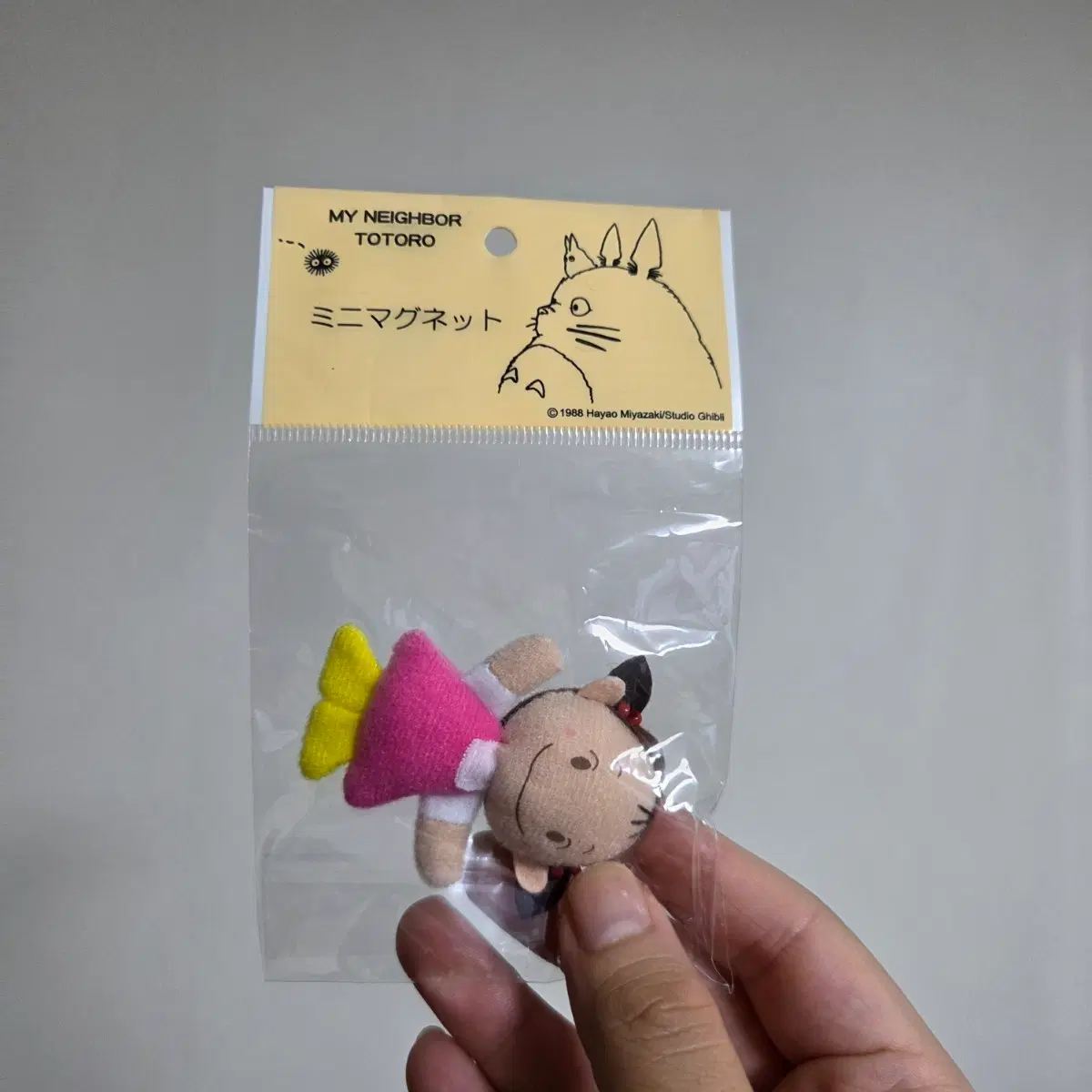 빈티지 토이 인형 고전 만화 피규어 캐릭터 일본 굿즈 지브리 이웃집 토토로 메이 마그넷 자석