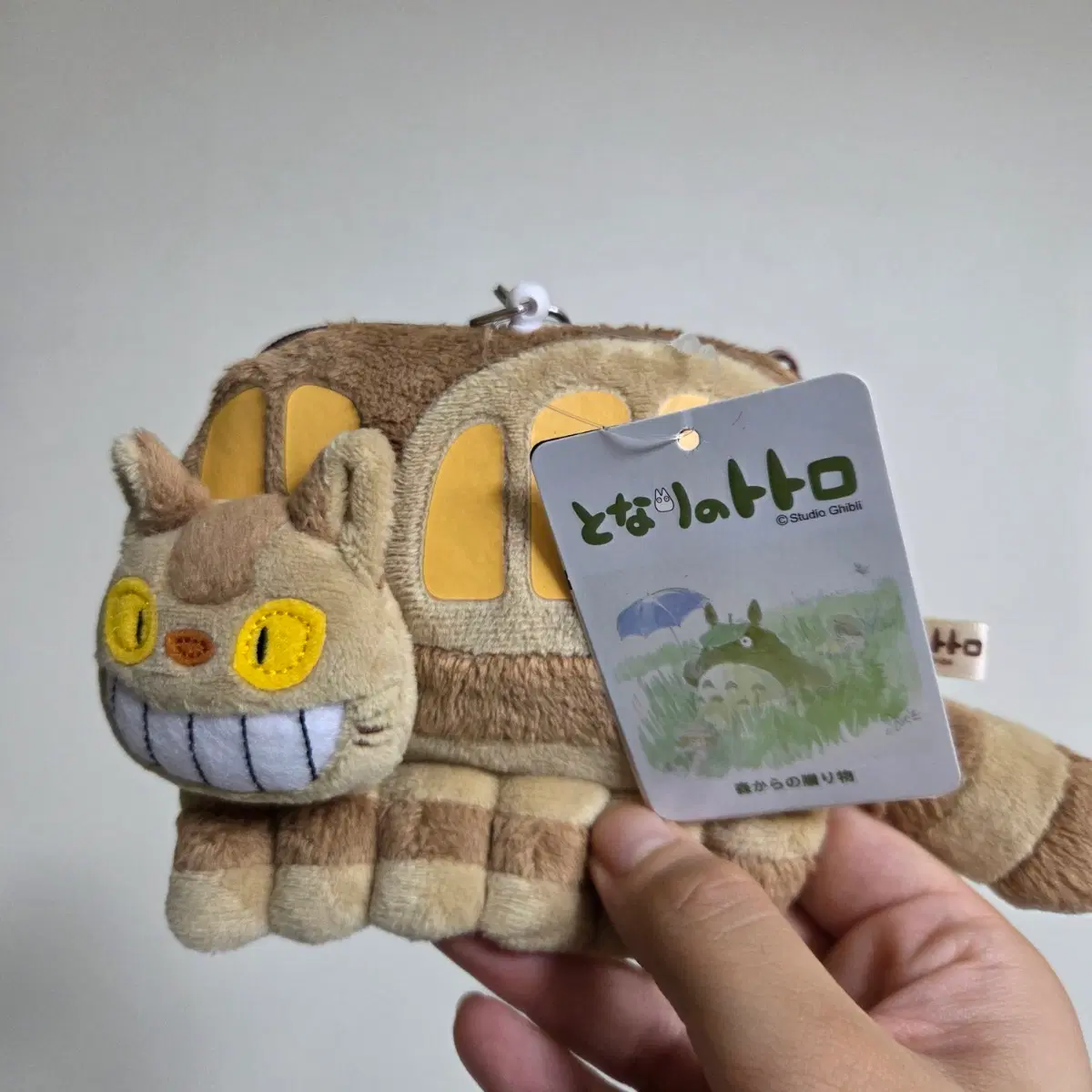 빈티지 토이 인형 고전 만화 피규어 캐릭터 일본 굿즈 지브리 이웃집 토토로 고양이 버스 카드 지갑 동전지갑