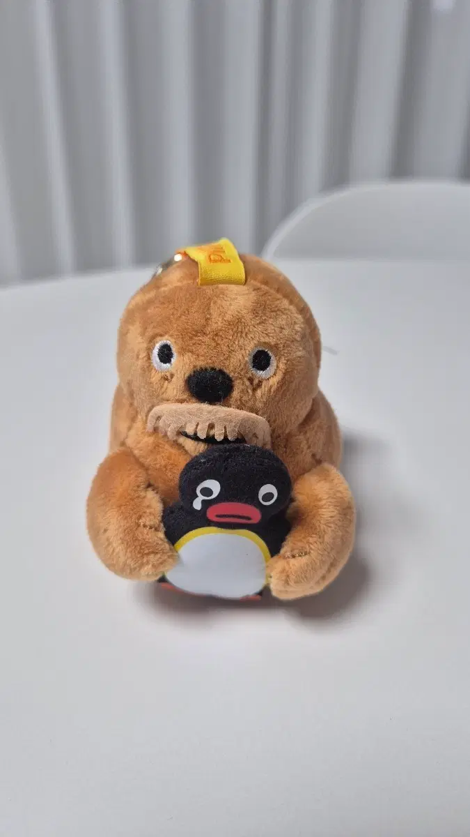 정품 핑구 바다코끼리 인형 키링