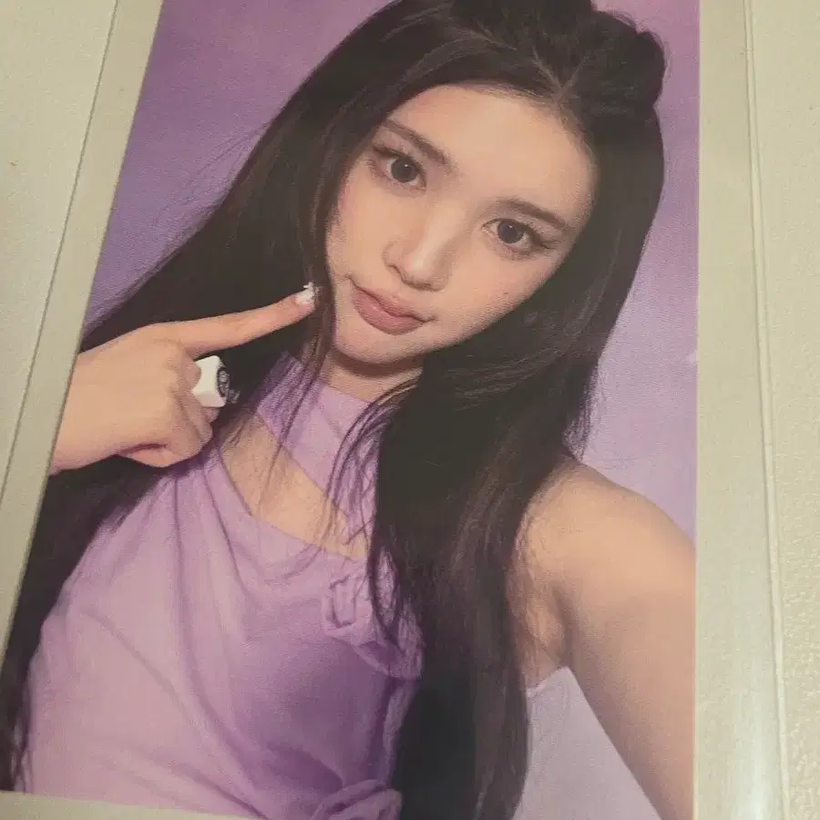 하투하 에이나 아이코닉 하트 d버전 포카 양도 교환