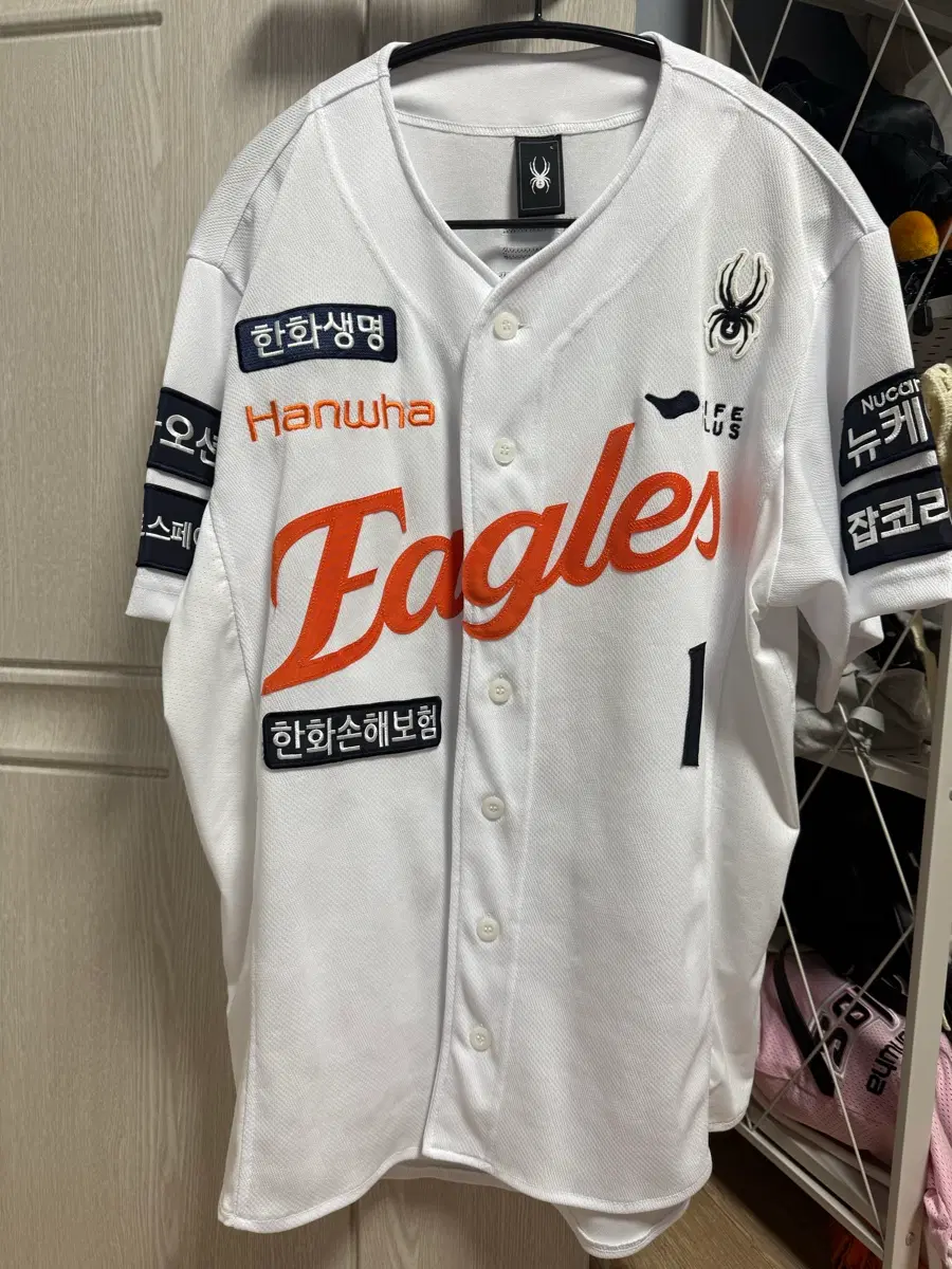 한화유니폼어센틱100 문동주 자수마킹