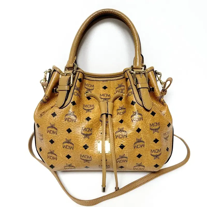 정품)MCM 드로우 스트링백