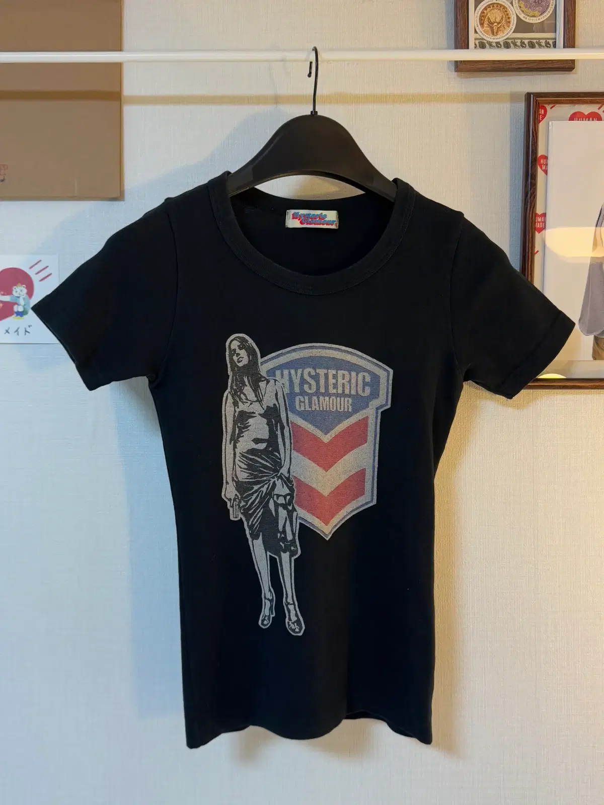 Hysteric Glamour Graphic Short Sleeve T-shirt