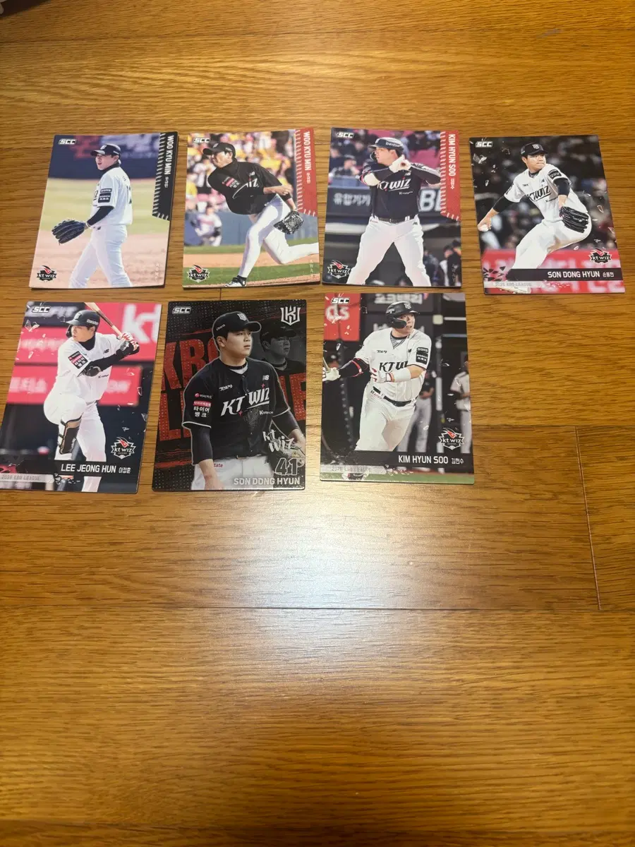 (5+1) kt위즈 kbo 카드 팝니다