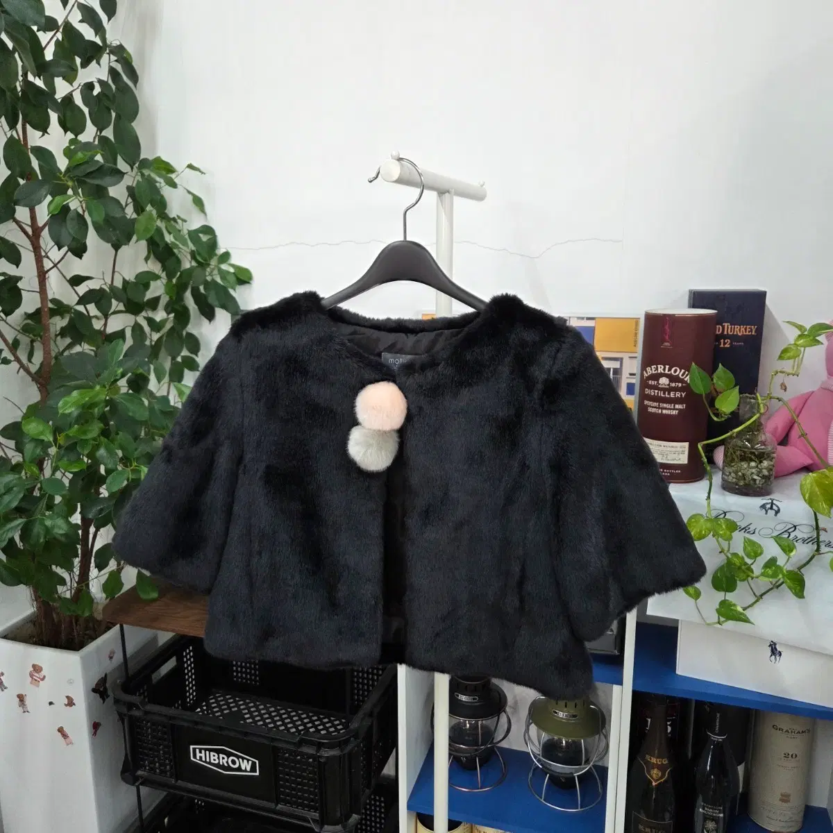 몰리올리 키즈 페이크 퍼자켓 L/130