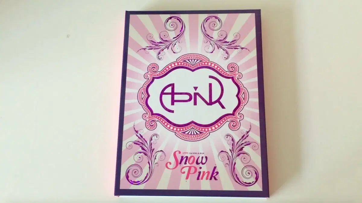 에이핑크 2집 Snow Pink 앨범 시디 CD