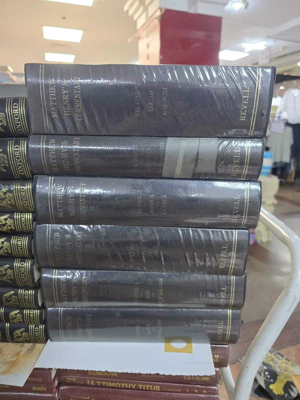 MATTHEW HENRYS COMMENTARY/ Revell 6권 세트 종교책 중고책