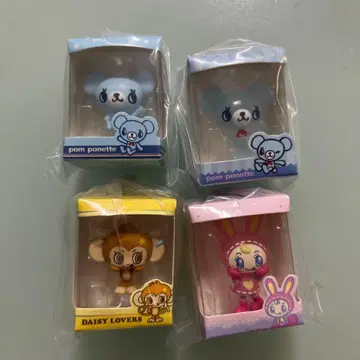 나루미야 마스코트 컬렉션 4점 세트