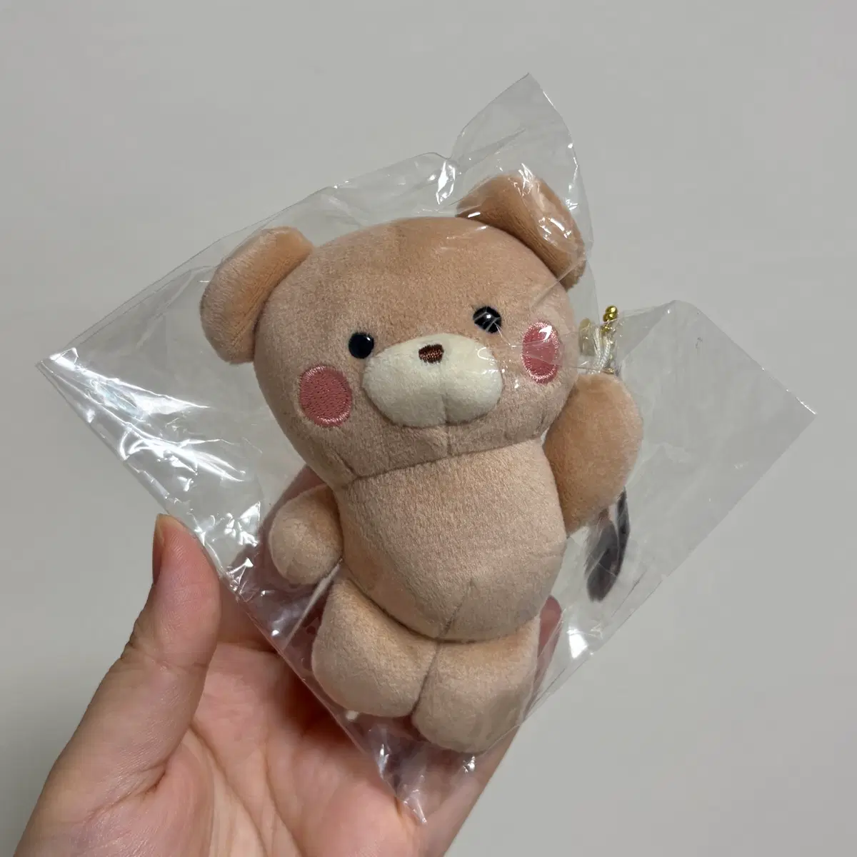 푸라린 쿠마 인형 키링