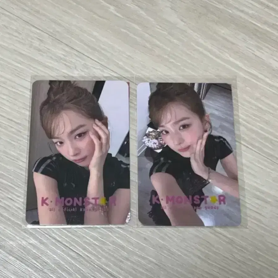 레드벨벳 아이린 슬기 케이몬스터 포카 미공포 세트