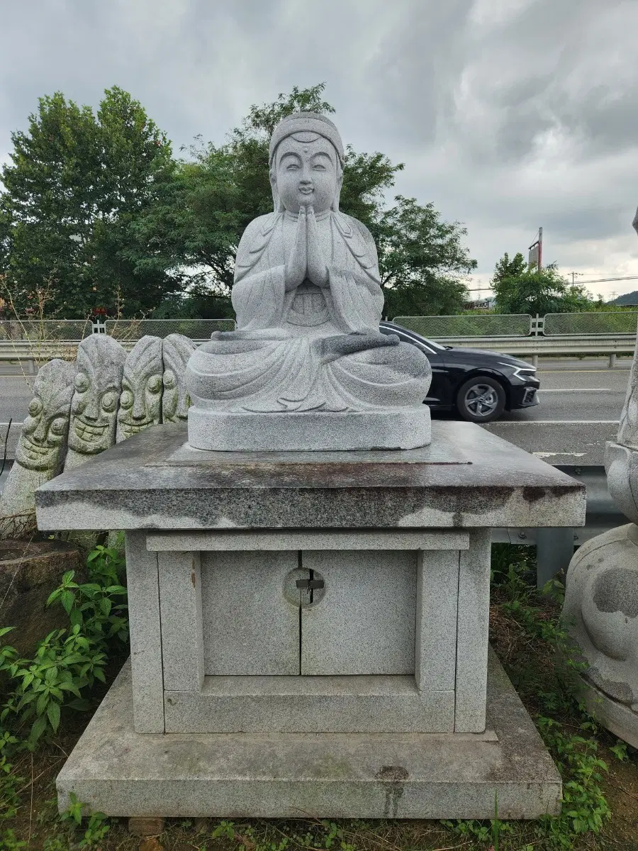 석불 불상 부처님 지장보살